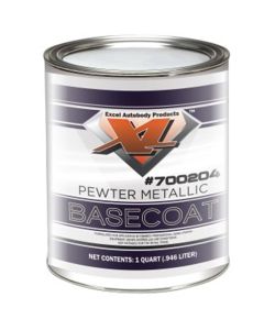 Excel Auto Body Products PEWTER METALLIC B/C QT.