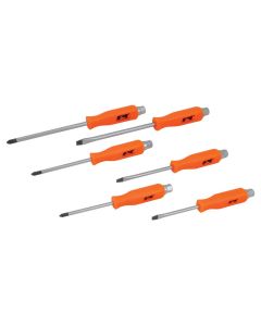 WLMW1729 image(0) - Wilmar Corp. / Performance Tool 6 pc. Strike Cap Screwdriver Set