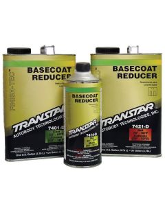 TRP7411D image(0) - Transtar Autobody Products 7411-D Basecoat Reducer, 1 gal Can, Medium Speed/65 to 75 deg F