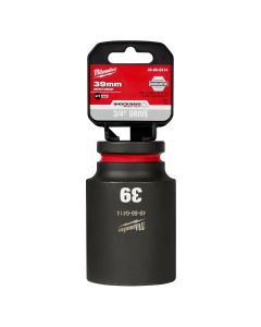 MLW49-66-6414 image(0) - Milwaukee Tool SHOCKWAVE Impact Duty  3/4"Drive 39MM Deep 6 Point Socket