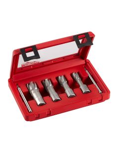 MLW49-22-8430 image(1) - Milwaukee Tool 4PC 1-3/8" TCT Annular Cutter Kit