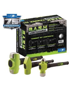 WIL11111 image(1) - Wilton BASH 3-PC MECHANICS HAMMER KIT