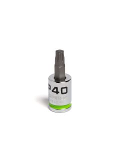 GETSTPB40 image(0) - Grip Edge Tools 3/8" Dr RPT Star Plus Bit Socket IP40