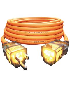 KLEEXC2515 image(0) - Klein Tools Glow End Extension Cord, 25-Foot