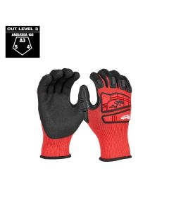 MLW48-73-8132 image(0) - Milwaukee Tool Impact Cut Level 3 Coated Nitrile Dipped  Glove - L