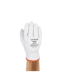 Ansell ACTIVARMR 96-002 RIG Low Voltage Class 0&00 LEATHER COVER SZ 8