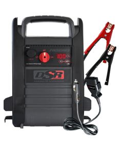 SCUDSR165C image(0) - Schumacher Electric DSR ProSeries 2200 Peak Amp Jump Starter and Portable Power Station with Memory Saver and DC Male to Male 12V Connector