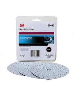 MMM30695 image(0) - 3M 30695 337U Series Hard Abrasive Disc, 6 in Dia, P320 Grit, Hook and Loop, White