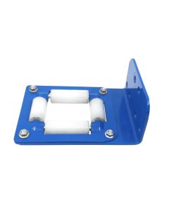 BluBird Hose Reel Roller Guide Set 75' & 65' Blue HD Reels
