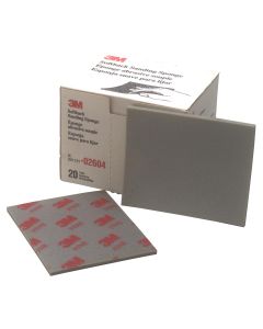 3M SPONGE SHEETS SOFTBACK 4-1/2"X5-1/2" FINE 20/BX