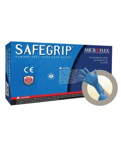 MFXSG375XL image(1) - Microflex SAFEGRIP PF LATEX GLOVES XL 50PK
