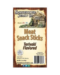 Tender Heifer Snack Co. Teriyaki Flavored Meat Snack Sticks - 3.5 Ounce