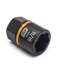 GearWrench 3/8 Inch Drive Bolt Biter Impact Extraction Socket 11/16 Inch