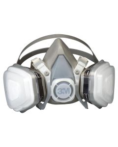 MMM7193 image(1) - 3M RESPIRATOR HALF MASK P95 LARGE