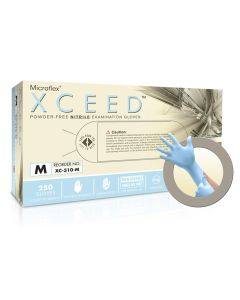 MFXXC310S image(1) - Microflex XCEED PF NITRILE EXAM GLOVES SMALL 250PK