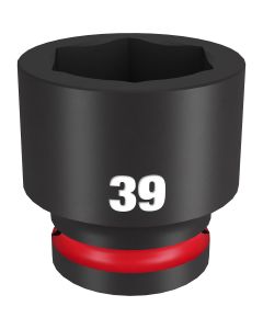 Milwaukee Tool SHOCKWAVE Impact Duty  3/4"Drive 39MM Standard 6 Point Socket
