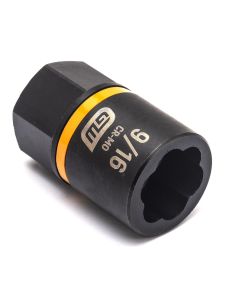 KDT84769 image(0) - GearWrench 3/8 Inch Drive Bolt Biter Impact Extraction Socket 9/16 Inch