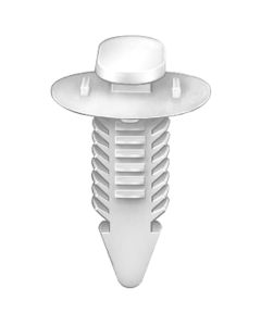 AVCAP17649 image(0) - AUVECO AP17649 Double Head Trim Panel Retainer, Nylon, White