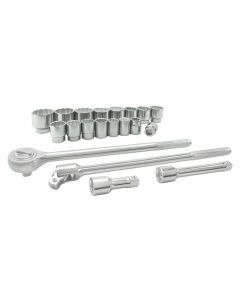 TITAN Set Socket Jumbo SAE 3/4 Dr. 21pc