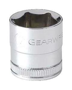 KDT80378 image(1) - GearWrench 3/8 Inch Drive 6 Point Standard Metric Socket 10mm