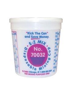 EZX70032 image(2) - E-Z Mix 1 QUART DISPOSABLE MIXING CUPS 100/BOX