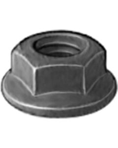 AVC19309 image(0) - AUVECO HEX FLANGE NUT M5-.8 BLACK OXIDE