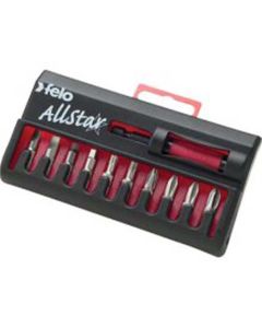 BND34032 image(0) - Bondhus Corp. 8pc ProHold Star Bits Set 6"