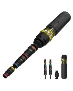 KLE32914HD image(4) - Klein Tools 14-in-1 Impact Rated Flip Socket Set