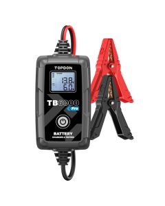 TOPTB6000PRO image(2) - Topdon TB6000Pro - 2-in-1 6A Battery Charger & Battery Tester with App