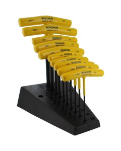 BND15390 image(1) - Bondhus Corp. 10pc Set T-Hnds 9" 3/32-3/8