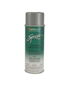 SEY98-32 image(0) - Seymour Spruce 98-32 Fast Drying Metallic Spray Paint, 16 fl-oz Aerosol Can, Aluminum, 15 sq-ft Coverage