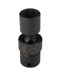 SUNEX SOC 10MM 1/4D IMP UNIV 6PT