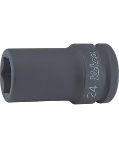 KKN16301X-18 image(0) - Ko-ken USA 16301X-18 3/4 Sq. Dr. Socket 18mm 6 point Length 75mm Thin walled