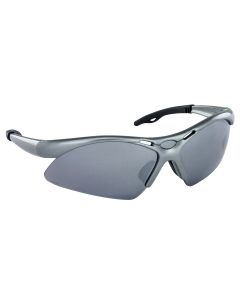 SAS540-0103 image(0) - SAS Safety Diamondback Safe Glasses w/ Gray Frame and Smoke Mirror Lens