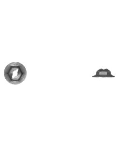 DCO265MT image(0) - Disco Automotive Hardware 1/8" Stud Size 5/16" Hex 17/32" Flange