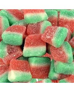 THS190479 image(0) - Tender Heifer Snack Co. Watermelon Slices Fruit Shaped Gummies Candy - 10 Ounce