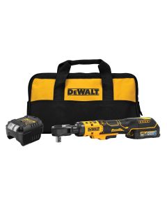 DeWalt ATOMIC 20V MAX Brushless Cordless 1/2 Inch Ratchet With DEWALT POWERSTACK