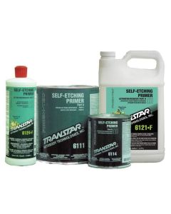 TRP6114 image(0) - Transtar Autobody Products 6114 Self-Etching Primer, 1 qt Can, Olive Green, 1:1 Mixing, 213 sq-ft/gal at 1 mil Coverage