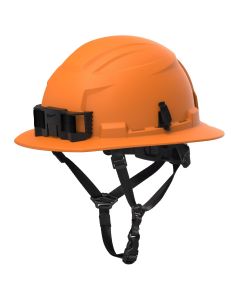 MLW48-73-1689 image(1) - Milwaukee Tool BOLT Orange Full Brim Non-Vented Safety Helmet &hyphen; Type 2, Class E
