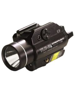 Streamlight TLR-2s Strobing Rail Mounted Tactical Light with Red Aiming Laser - Black