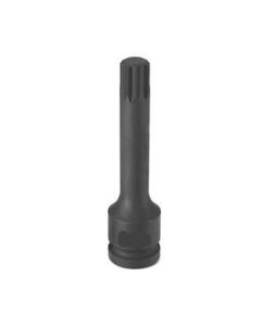 Grey Pneumatic 1/2" Drive x M5 Tamper Proof Triple Sq. 4" Length