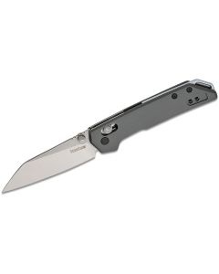 KER2051R image(1) - Kershaw Mini Iridium Manual Open DuraLock Reverse Tanto Blade EDC Folding Pocket Knife - Black