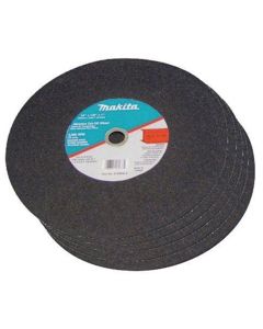 MAKB-10849-5 image(1) - Makita 14" x 1" x 1/8" Abrasive Cut Off Wheel (Pack of 5)