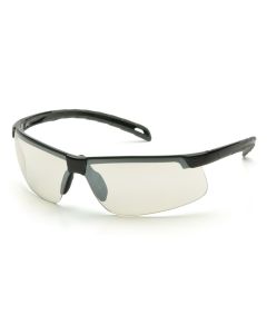 PYRSB8680D image(1) - Pyramex Pyramex Safety - Black Frame/Ice Blue Mirror Lens  , Sold 12/BOX