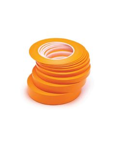 JTAPE Unlimited 1111.01555 Fine Line Masking Tape, 60 yd x 1/16 in, 0.13 mm THK, Orange