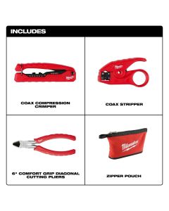 MLW48-22-8103 image(2) - Milwaukee Tool Coax Install Kit