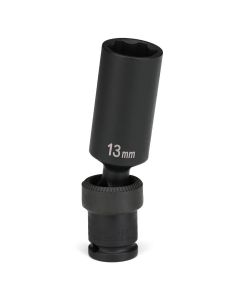 GRE909UMD image(0) - Grey Pneumatic 1/4" Drive x 9mm Deep Universal Socket
