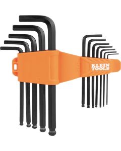 Klein Tools L-Style Ball-End Hex Key Wrench Set, SAE, 12-Piece