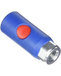 Prevost 1/2 Inch Female NPT URC 06 Automotive Truflate 1/4 Inch Composite Body Quick Safety Coupler for Compressed Air