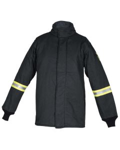 OBRTCG40-CT-4XL image(0) - OBERON Coat - Arc Flash - 40 Cal TCG - Color: Black - Size: 4XL